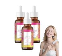 Huile de Cyperus Rotundus, Huile inhibitrice de repousse des poils à base de Cyperus Rotundus, Sérum corporel lissant, Aide à ralentir la repousse des poils, hydrate et apaise la peau (3 bouteilles)