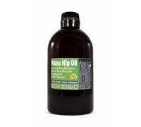 Huile de de Rose Musquée. 100% pur. Extra Large Bouteille de 500 ml (Half Liter) Origine Chili - Extra Virgin, Natural, Sustainable Product.