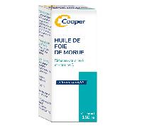 Cooper Huile de foie de morue Vitamines A et D 150 ml