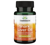 Huile de foie de requin, 550mg - 60 softgels