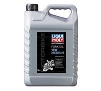 Huile De Fourche/Amortisseur Liqui Moly 100% Synthétique 10W Medium - Canette 5L