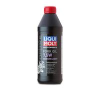 LIQUI MOLY 2719 Huile pour Fourche Medium/Light 7,5W de Moto, 1 L, Noir, Neutre