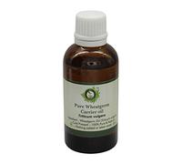 Huile de germe blé | Triticum Vulgare | Pour cheveux | Pour visage | 100% naturel pur | Huile germe blé pressée à froid | Huile support germe blé | Wheatgerm Oil | 50ml | 1.69oz By R V Essential