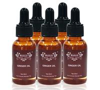 Huile de gingembre, huiles de massage relaxantes pour thérapie de massage, huile essentielle de gingembre pure pour drainage lymphatique, soins capillaires, douleurs articulaires, peau, ventre