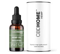 Huile de Graines de Chanvre Isolated 10% - 30 ml - Base de Coco et Graines de Chanvre Biologiques - Pressée à Froid - Sans Additifs ni Solvants - 100% Végétale - Certifiée Biologique UE