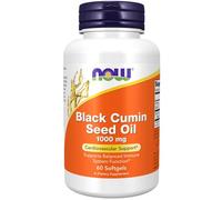 Now Foods, huile de graines de cumin noir, 1000 mg, 60 gélules molles - livra...