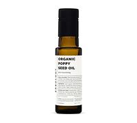 Huile de Graines de Pavot 100% Bio 100 ml - Pressée à Froid - Qualité Alimentaire Supérieure - Nourrissant pour la Peau - Riche en Vitamine E - Directement de la Ferme - Sans OGM