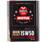 Motul Huile moteur 2100 Classic 15W50 4 temps semi-synthétique 2 L