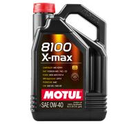 Motul Huile moteur 8100 X-MAX 0W40 A3/B4 LL 5 L Réf. 104533