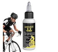 Huile de graisse de cycle, huile d'entretien de cycle,Huile de graisse 50 ml d'huile lubrifiante en silicone | Huile d'entretien polyvalente et durable, accessoires de moto, pour Cycle de montagne