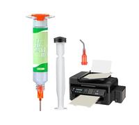 Huile de graisse pour roulements - Seringue lubrifiante de précision 30 g, outil de maintenance d'imprimante | Système d'amélioration des performances à faible friction, Solution d'entretien des mouve