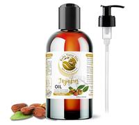 Huile de jojoba. 8 oz pressée à froid, non raffinée, biologique, 100 % pure anti-flamme, sans hexan, soins de la peau, cheveux doux, hydratants, peau naturelle pour cheveux, peau, ongles, barbe, peau