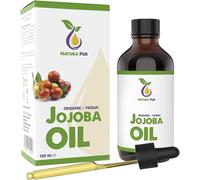 Huile De Jojoba Bio 120ml - 100% Native, Pressée À Froid, Végan - Sérum Vi Anti-Âge Et Anti-Rides, Corps, Cheveux, Peau, Mains Et Ongles - Jojoba Oil[X720]