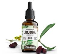 Huile de JOJOBA Bio 50 ml - Cosmos Organic - Natureen | Planète au Naturel - Pure, Naturelle et Pressée à froid - Cheveux, Corps, Peau