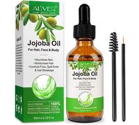 Huile De Jojoba Bio, Huile Jojoba Pour Cheveux, Corps, Vi , Barbe, Ongles, 100% Pure, Naturelle Et Pressée À Froid Jojoba Oil, 60ml[X1396]