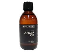 Huile de jojoba (Jojoba Oil) certifiée bio de Alucia Organics - pur, naturel, pressé à froid, végétalien, pour la peau, le visage, le corps, le massage (250ml)