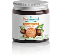 Huile De Karité Bio-Pressée À Froid-100 Pourcent Brute,Pure Et Naturelle-Vegan Et Cruelty Free-Nourrit Et Répare En Profondeur La Peau Et Les Cheveux-100 Ml