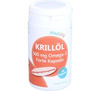 Huile de krill 500mg Oméga-3 Forte Gélules MediFit, 30 Pcs PAC