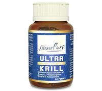 Huile de krill antarctique Essence Pure - Krill oméga 3 avec astaxanthine, phospholipides et choline - 60 perles de Api-Nature