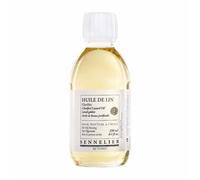 Huile de lin clarifiée - SENNELIER - 250 ml - Fluide - Onctueux - Résistante