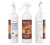Huile de lin naturelle pour bois imprégné 0,5 l Flexol