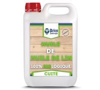 Huile de lin pour bois cuit | Brique, terrazzo, tuile | Nutrition | Écologique (1 litre)