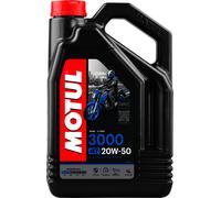 MOTUL 3000 20W50 4T MINERAL HUILE MOTEUR 4LT