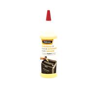 Huile de Lubrification Fellowes 3608501, Ambre, 0.12L, Dimensions 44.5x44.5x161.9mm, Conditionnement unitaire, Fabriquée en Pologne.