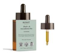 HUILE DE MACADAMIA - BIO ET PRESSÉE À FROID - TOUS TYPES DE PEAUX - 50ml - Apaise et Revitalise - Visage, corps et cheveux - Parfum de soin offert