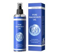 Huile de Magnésium Pure en Spray 300 ml, chlorure de magnésium 100% naturel, huile de magnésium pour le sport et la relaxation musculaire, les tensions musculaires, les crampes des mollets et les
