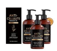 Huile De Massage Anti-Cellulite InfuséE De CollagèNe Et De Cellules Souches,Les Huiles Essentielles Naturelles. Traitement Qui Raffermit, RéGéNèRe Et Hydrate Les Tissus Adipeux IndéSirables (3)