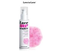Love To Love Huile de massage chauffante et gourmande – Barbe à papa – 100 ml