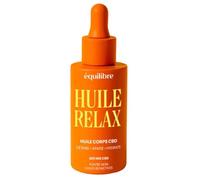 Huile de massage CBD Equilibre Blanc 100 ml