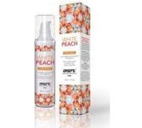 Huile de massage chauffante gourmande bio (Couleur : PECHE BLANCHE) PECHE BLANCHE G