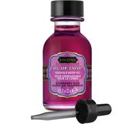 Huile de massage comestible Kamsutra à la Framboise de 22 ml, Poids 0.080 Kg