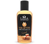 Huile de massage Comestible Luxuria Voluptas Caramel de 100 ml