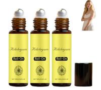 Huile de massage corporelle à bille, huile apaisante pour la peau, hydratation corporelle légère, ingrédients naturels, nourrit et raffermit la peau, hydratation douce, absorption rapide (3pcs)