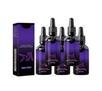 Huile de Massage Corps & Bien-Être Intime - 30ml | Formule naturelle à base d'huiles essentielles, non collante et hypoallergénique. Favorise la détente et le confort.