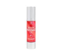 Huile de massage érotique parfum fraise