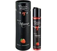 Huile de massage érotique Plaisirs Secrets 59 ml Fraise