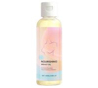 Huile de massage mammaire, effet raffermissant, 3,9 x 3,9 x 12,8 cm, huile de massage relaxante, rouleau de massage thoracique, favorise la relaxation, idéal pour le quotidien et pour se détendre.
