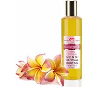 Huile de Massage Monoï, Relaxante et Aphrodisiaque, Hydratante et Adoucissante, Pour tous types de Massage, 200 ml
