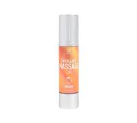 Secretplay Huile de massage érotique Texture subtile et glissante Parfum pêche 50 ml