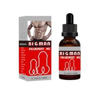 huile de massage pour hommes pour le sexe, agrandissement extra fort du pénis, agrandissement plus rapide du pénis de grande taille pour la croissance de la puissance de l'homme (M,1PC)