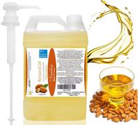 Huile De Massage Pure Végétale D'amande Douce Apaisante Et Adoucissante Sur Les Peaux Irritées Et Sèches 5000 Ml / 5 Litres