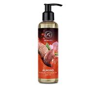 Huile de Massage Sensuel Amande pour Couple 200ml - Huile Comestible 200ml - pour des moments sensuels - Mélange Naturel de Pépins de Raisin et Amande pour Homme et Femme