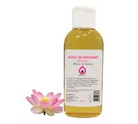 Huile de Massage végétale parfumée Fleur de Lotus 100ml - 100% Massage Naturelle relaxante et exotique - Purespa