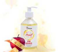 Huile de massage Verana, Stop Cellulite, Huile cosmétique naturelle pour le corps, Pour tous types de peau, Anticellulite, Efficace dans les programmes de modelage du corps, Aromathérapie (250ml)