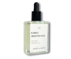 Huile de Massage Visage Kobido - 100% Naturelle et Végan - Huile Régénérante et Raffermissante - Soin Visage Bio - 30 ml - Aimée de Mars