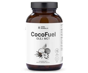 Huile de MCT CocoFuel AURA HERLAS, 1000 mg (100 gélules)